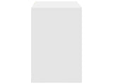 Desk with Drawer White 90 x 37.5 x 75 cm Engineered Wood 869490