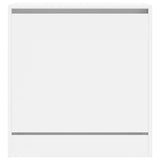 Shoe Cabinet White 60x34x63.5 cm Engineered Wood 839938