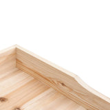 Plant Table with Shelf 78x38x82.5 cm Solid Wood Fir 156349