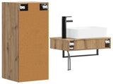 Bathroom Furniture Set 2 pcs Artisan Oak 33 x 34.5 x 100 cm 3406112