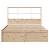Bed Frame without Mattress 140x200 cm Solid Wood Pine 3323455