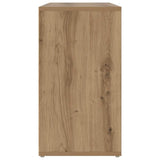 Shoe Bench Artisan Oak 103 x 30 x 54.5 cm Engineered Wood 875159