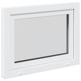 Basement Window RISOR 80x60 cm Tilt&Turn DIN Left White 4108311