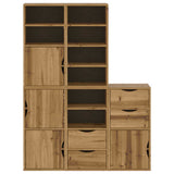 Side Cabinets 5 pcs "ODDA" 40x24x79 cm Solid Wood Pine 3365358