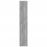 Room Divider Grey Sonoma 100x33x187.5 cm Engineered Wood 3309542