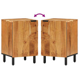 Bathroom Cabinet Brown 38 x 33 x 58 cm Solid Mango Wood 4017777