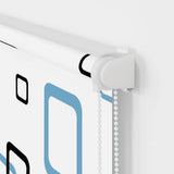 Shower Roller Blind with Cassette 140x240 cm Fabric Width 136 cm 4014950