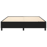 Box Spring Bed Frame Black Super King Fabric 3121204
