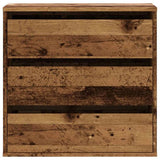 Corner Chest of Drawers Old Wood 60x41x58 cm Engineered Wood 852850