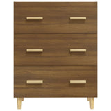 Sideboard Brown Oak 70x34x90 cm Engineered Wood 817347