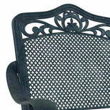 Garden Chair 2 pcs Green 55 x 56.5 x 91cm Aluminium 42002381
