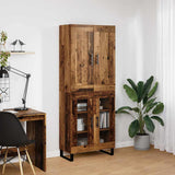 Highboard Old Wood 69.5 x 34 x 180 cm Engineered Wood 3403192