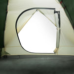 ZNTS Camping Tent Dome 6-Person Green Waterproof 94412