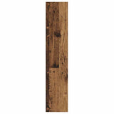 Shoe Cabinet 2 pcs Old Wood 60 x 18 x 90 cm Engineered Wood 875147
