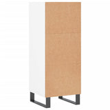 Sideboard White 34.5x32.5x90 cm Engineered Wood 828756