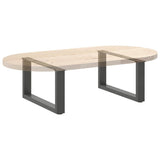 Coffee Table Legs U-Shaped 2 pcs Anthracite 70x cm Steel 4013146