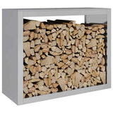 Firewood Rack 100x40x80 cm Galvanised Steel 850980