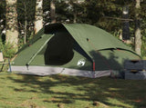 Camping Tent Dome 2-Person Olive Green Waterproof 4009639