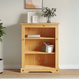 3-Tier Bookcase Mexican Pine Corona Range 80x29x100 cm 243745