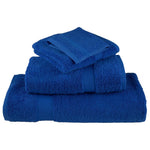 12 Piece Premium Towel Set SOLUND Blue 600 gsm 137572