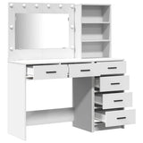 Dressing Table White 78.5 x 41 x 135 cm Engineered wood 3334191