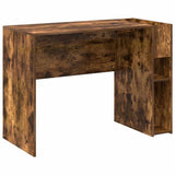 Desk Smoked Oak 109 x 50 x 78 cm Engineered Wood 891204