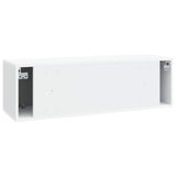 Wall-Mounted TV Cabinet White 98 x 31 x 30 cm Engineered Wood 898725
