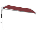 Automatic Retractable Awning Burgundy 350x250 cm 3215324