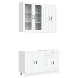 Kitchen Unit PORTO 4 pcs White Engineered Wood 3438345