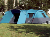 Family Tent Tunnel 16-Person Blue Waterproof 94708