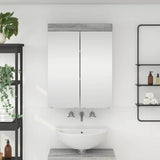 Bathroom Mirror Cabinet TULUM Grey Sonoma 60 x 16.5 x 78 cm 880367