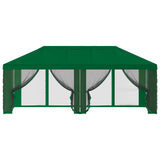 Gazebo Cover with Sidewalls Green 600.5 x 300.5 cm Polyester 900439