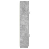 Cabinet Set 2 pcs Concrete Grey Engineered Wood 3416793