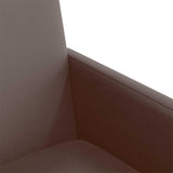 Dining Chairs with Wheels 2 pcs Brown 57 x 66 x 94 cm 42017818