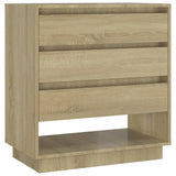 ZNTS Sideboard Sonoma Oak 70x41x75 cm Engineered Wood 809551