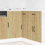 Kitchen Base Cabinet "Kalmar" Sonoma Oak Engineered Wood 854321