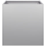 Planter 40x40x40 cm Galvanised Steel 860666
