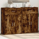 Sideboards 2 pcs Smoked Oak 60x30x84 cm Engineered Wood 3276599