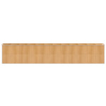 Garden Shed Light Brown 192x1021x223 cm Galvanised Steel 3147481