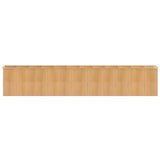 Garden Shed Light Brown 192x1021x223 cm Galvanised Steel 3147481