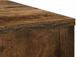 Desk with Drawer Smoked Oak 100 x 40 x 75 cm Engineered Wood 8000456