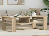 Coffee Table Sonoma Oak 96 x 54 x 44 cm Engineered Wood 8000150