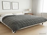 Weighted Blanket Anthracite 235 x 290 cm 11 kg 100% Cotton 205T 42044049