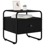 Bedside Cabinet 2 pcs Black Oak 40 x 39.5 x 40 cm 8007672