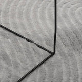Rug IZA Short Pile Scandinavian Look Grey 200x280 cm 375455