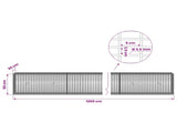 Gabion with 3.5 mm Wire and 5x2.5 cm Mesh 1200x30x50 cm 3461754