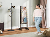 Freestanding Mirrored Jewellery Storage Cabinet 71912053
