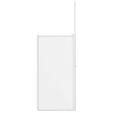 Bath Screen Folding Frosted Aluminium 42023507