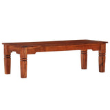 Coffee Table 110x50x35 cm Solid Acacia Wood 286258