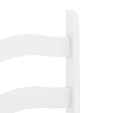 5 Piece Dining Set PANAMA White Solid Wood Pine 3345211